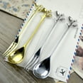 thumbnail image 2 of Tree Branch Shape Dessert Spoon Fork Coffee Stirring Dessert Spoon Fork Milktea Tea Ice-cream Scoop Tableware, 2 of 7