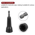 thumbnail image 4 of Wire Twisting Spinner,Wire Twisting Tool with 1/4" Chuck,1pcs Wire Twisting Tool 70pcs Wire Caps Black, 4 of 6