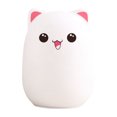thumbnail image 1 of Buy 2 get 10% off Night Light For Kids, Cute Silicone Kitty Night Light With 3 Of Brightness, 7 Colors Rechargeable Lamp For Bedroom, Girls And Boys, Nursery, Baby Gifts,, 1 of 3
