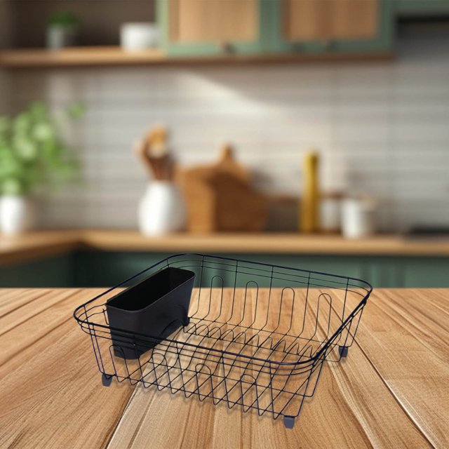 Yhmxh Kitchen Gadgets Kitchen Essentials Home Kitchen Iron Storage Rack Countertop Rack Tableware Storage Drainage Rack Kitchen Aid Attachments Kitchen Accessories for Home Kitchen Camping