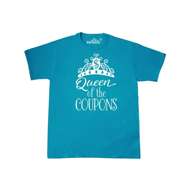 Inktastic Inktastic Queen Of The Coupons Crown In White Adult T Shirt Male Walmart Com Walmart Com