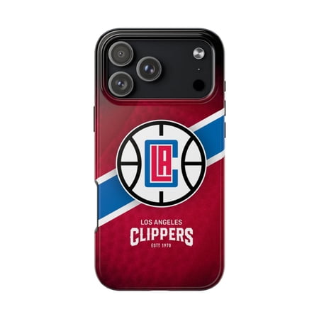 iPhone Tough Case - Clippers Los Angeles LA Basketball Home Fan Kawhi Harden Logo - iPhone 17 Pro Max