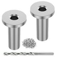 thumbnail image 6 of BIBABLYKE 100 set Steel Cable Railing Protector Sleeves Cable Railing Hardware Sleeves Simple Installation Suitable for Wood Posts, 6 of 13