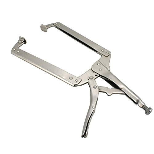 HFS Original C Clamp, Locking, Swivel Pad Tip, 18-Inch (22)