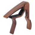 thumbnail image 4 of Cejilla de guitarra Universal Ticfox de plástico tipo madera rosa, 4 of 14