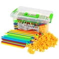thumbnail image 1 of Kit de construcción de carpas infantiles de bricolaje HUOGUO con 300 soportes y 200 juntas, 1 of 5