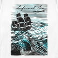 thumbnail image 2 of Women's Pirates of the Caribbean: Curse of the Black Pearl Infernal Sea  Graphic Tee White Medium, 2 of 4