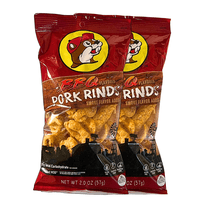 Turkey Skin Rinds Turkey Creek Fried Pork Skins Rinds Chicharrones Hot Flavor 2.0 oz (12 ...