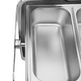 thumbnail image 4 of Fichiouy Stainless Steel Food Warmer Chafing Dishes Buffet Set for Parties Warming Tray, 4 of 11