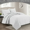 Exclusivo Mezcla King Size 3Piece Quilt Set, Lightweight Bedspread