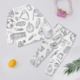 thumbnail image 3 of DIY Hand Painted Coloring Pajama Set Interactive Homewear For Kids Play And Comfortable Nightwear, 3 of 3