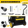 thumbnail image 4 of Aceup Energy 4500 Watt Open Frame Gasoline Inverter Generator with Wheels, Gas Generator 4000W RV-Ready, EPA Compliant, 4 of 10