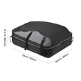 thumbnail image 3 of KFFKFF Automobile Roof-Top Cargo Bag, 21 Cubic Feet Capacity, Suitable for All Vehicles with or without Racks, Comprised of 100% Waterproof 900D Oxford Fabric, Includes Lock, Anti-Skid Mat, 3 of 9
