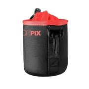 Xpix XPIX-PX-LPS-NM Small Neoprene Pouch Bag for DSLR Camera Lenses