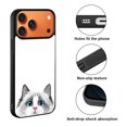 thumbnail image 2 of WIRESTER Shockproof Soft Rubber Cover Case for Apple iPhone 17 Pro Max 6.9" 2025, Animal White Silver Point Ragdoll Cat, 2 of 5
