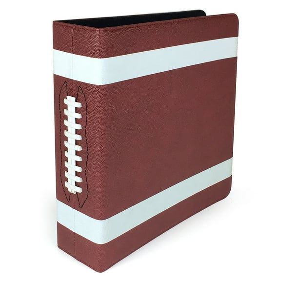 BCW 3" Premium Trading Card Album- Football Collectors Edition, 2.5" x 3.5"