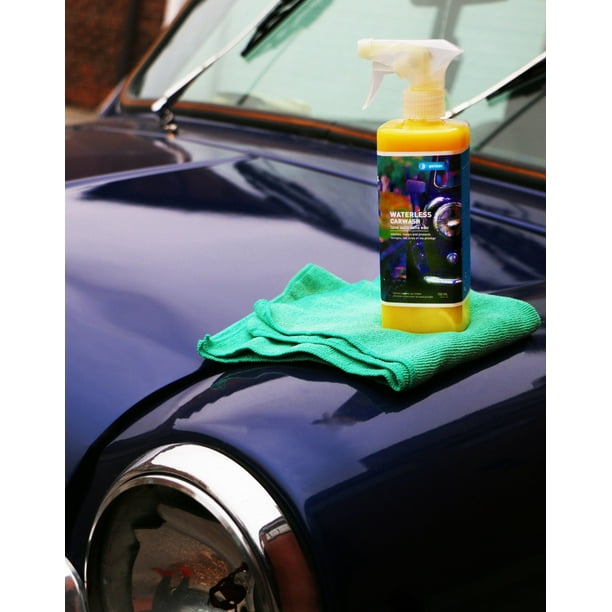 goclean waterless carwash  How to Wash Your Car Without Water 