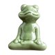 thumbnail image 5 of Estatuilla de rana en miniatura, estatua de rana, escultura de mascota de té, escultura en miniatura bonita creativa para dormitorio, jardín, colecció EstiloA 4.6x2.7x5.7cm mayimx Estatuilla de rana, 5 of 9