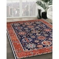 thumbnail image 3 of Ahgly Company Machine Washable Indoor Rectangle Industrial Modern Rosy Pink Area Rugs, 7' x 9', 3 of 7