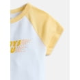 thumbnail image 3 of Athletic Works Girls Active Graphic Tee with Short Sleeves, Sizes 4-18 Plus, 3 of 3
