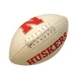 thumbnail image 1 of Nebraska Cornhuskers Full Size Embroidered Football, 1 of 4