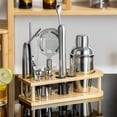 thumbnail image 4 of Stainless Steel Mixer Set,Stainless Steel Mixer Set Cocktail Shaker Cocktail Shaker Set Professionally Tested, 4 of 12