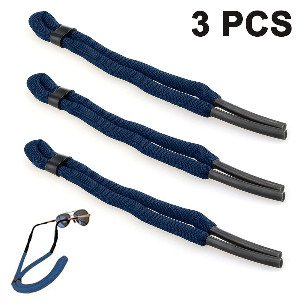 3 Pcs Floating Sunglass Strap Adjustable Floating Foam Glasses Strap Eyewear Retainer Safety Sports Sunglasses Strap Unisex Walmart