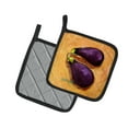thumbnail image 2 of EP II Eggplant Pair of Pot Holders 7.5 in x 7.5 in, 2 of 5