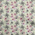 thumbnail image 1 of oneOone Rayon Light Yellow Fabric Sea Life Pattern Sewing Material Print Fabric By The Yard 56 Inch Wide, 1 of 5