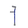 Toddler Forearm Crutches 3" Full Cuff for Child Fore Arm Crutches(Deep Blue)
