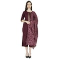 thumbnail image 1 of Bimba Ensemble Kurta en Coton de Designer Indien pour Femmes avec Dupatta Imprimée Tenue Ethnique Traditionnelle, 1 of 7