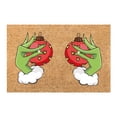 thumbnail image 4 of Grinch Christmas Decorations Christmas Doormat Front Door Outdoor Welcome Mat Fun Doormat Home Non-slip Rug Decoration, 4 of 6