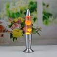 thumbnail image 1 of Lampe de Lave Futuriste Orange avec Interrupteur (Wanan), 1 of 4