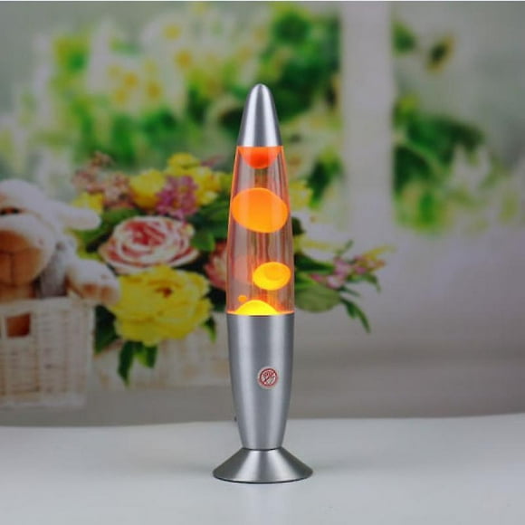 Orange Futuristic Lava Lamp With Switch（WANAN）