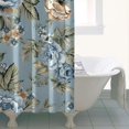 thumbnail image 4 of Pioneer Flower Floral Print Pattern Shower Curtain 36"x72" ,Bathroom Decorative Shower Curtains Set with 12 Hooks,Modern Waterproof Washable Shower Curtain, 4 of 6