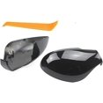 thumbnail image 1 of Compatible For Seat . MK3 6L 2002-2008 Carbon Fiber Car Rear View Door Wing Side Mirror Cover Caps Shell Case With Tool(Carbon Fiber Look), 1 of 7