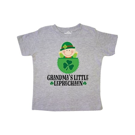 

Inktastic Irish Grandma Little Leprechaun Gift Toddler Boy or Toddler Girl T-Shirt