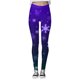thumbnail image 1 of Gibobby Pantalones deportivos mujer Pantalones estampados navideños personalizados para mujer, polainas navideñas de muñeco de nieve para fiesta de Papá Noel(Azul,M), 1 of 3