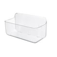 thumbnail image 1 of Estante de ducha, estante de baño, cesta de ducha sin taladrar, organizador de baño montado en la pared para cocinas y baños, PET transparente, 1 of 7