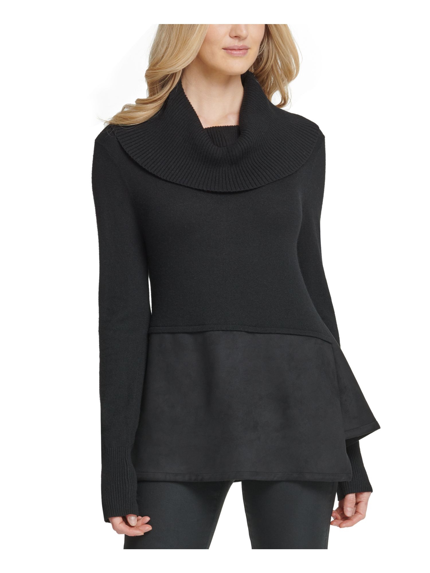 dkny cowl neck sweater