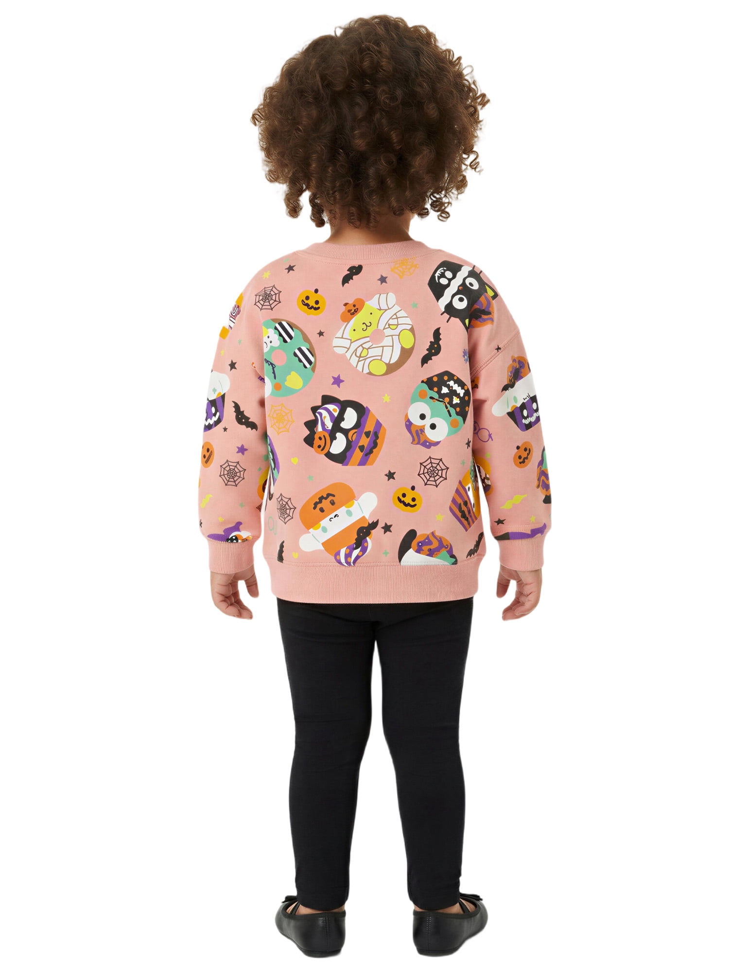 Hello Kitty Toddler Girl Long Sleeve Halloween Sweatshirt, Sizes 12M-5T