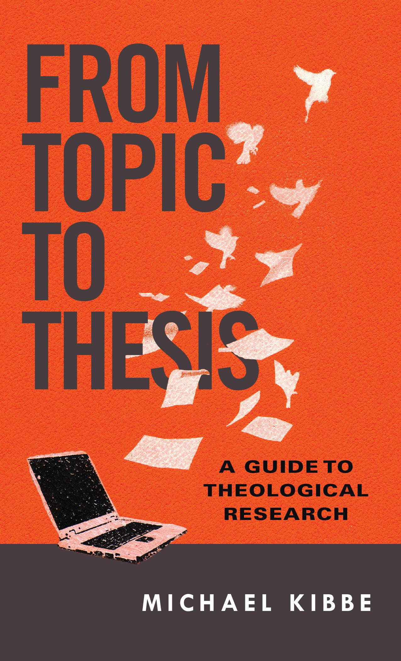 writing and research a guide for theological students pdf