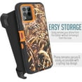 thumbnail image 2 of ThousandGear for Revvl 6X Pro 5G, Revvl 6 Pro 5G Phone Phone Holster Phone Case with Built-in Screen Protector Swivel Belt Clip Heavy Duty Full Body Protection Shockproof Kickstand Cover (Camo), 2 of 5