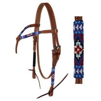 Horse Show Bridle Western Leather Headstall  79RT07HB