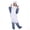 Light Blue, variant on Otqutp Kids Shark Hooded Jumpsuit Animal Shape Footed Outfit for Teen Boys Girls Halloween Dress Up Play Wear 5-18 Years