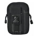 thumbnail image 3 of Hombres deportes al aire libre teléfono táctico cinturón bolsa Fanny Pack bolsa bolsillos con cremallera, 3 of 5