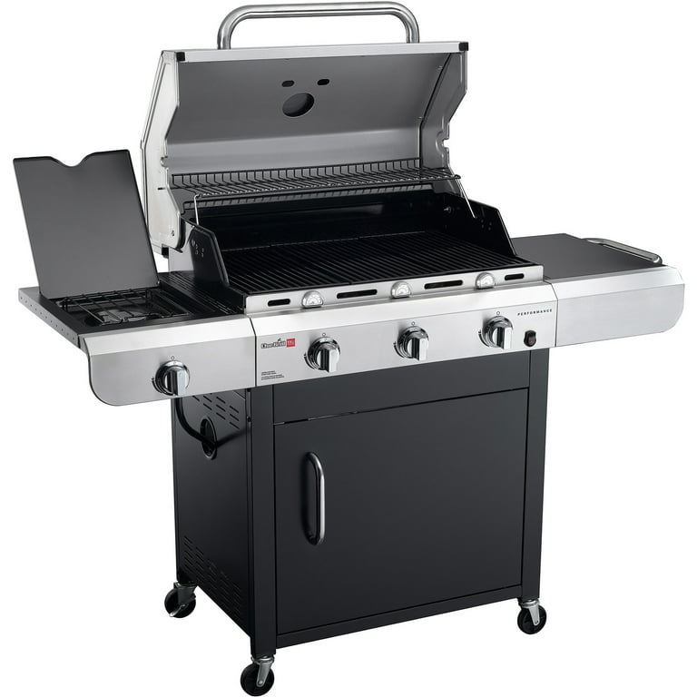 Char Broil Tru Infrared 3 Burner Grill Stainless Steel Black