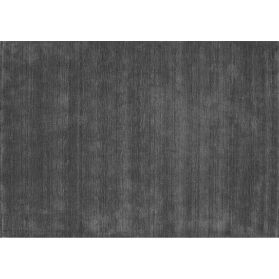 Ahgly Company Indoor Rectangle Abstract Gray Contemporary Area Rugs, 2' x 5'