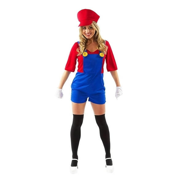 Orion Costumes Female Super Plumber/ Mario Adult Costume - Small Female