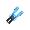 thumbnail image 1 of Eigraketly Boquilla de buceo Reemplazo de silicona Suministros termoplásticos Herramienta práctica Accesorios de tubo de respiración Blanco Deportes acuáticos Azul Eigraketly OD019449-01, 1 of 6